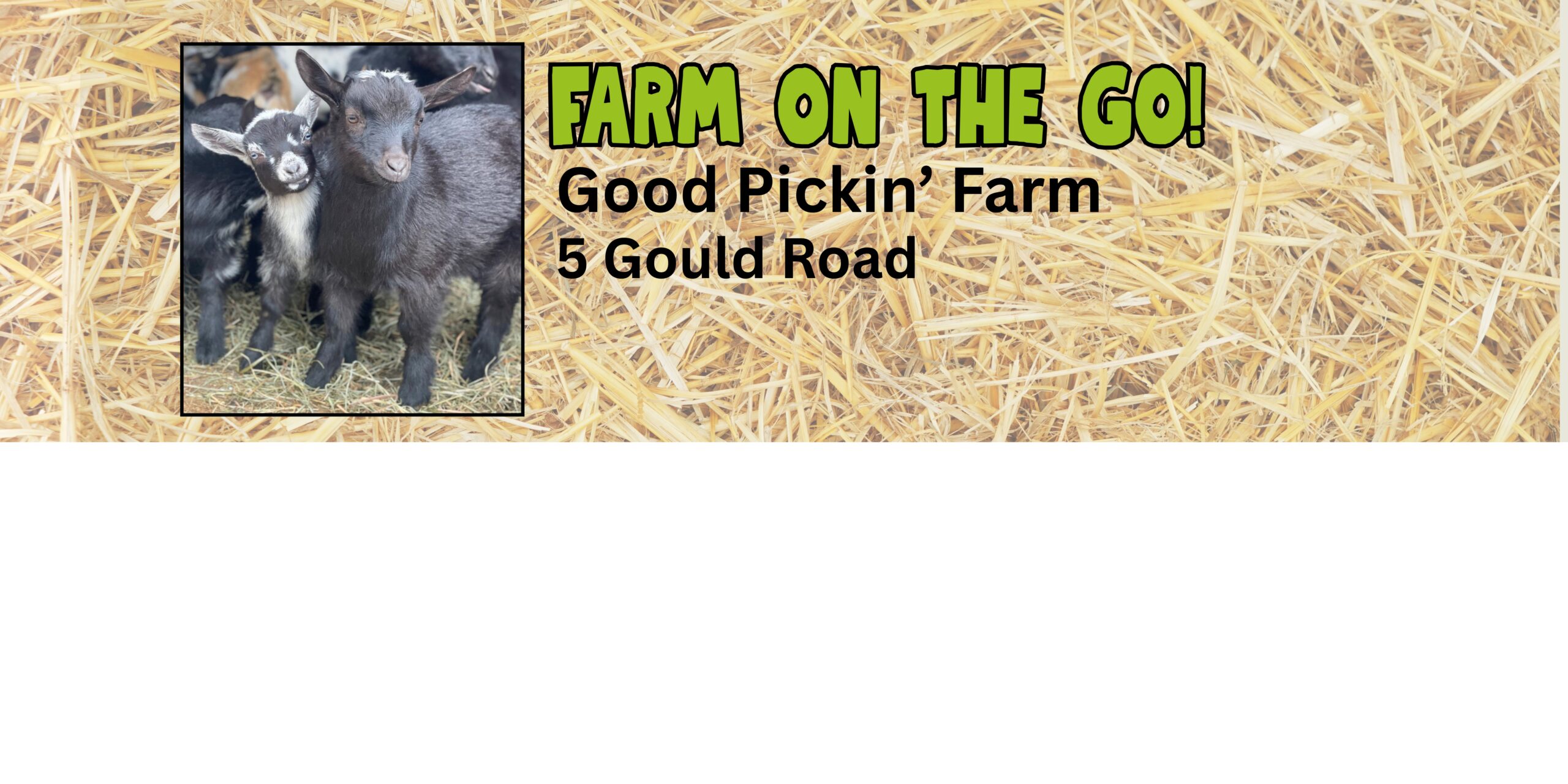 Farm on the go at Good Pickin Farm