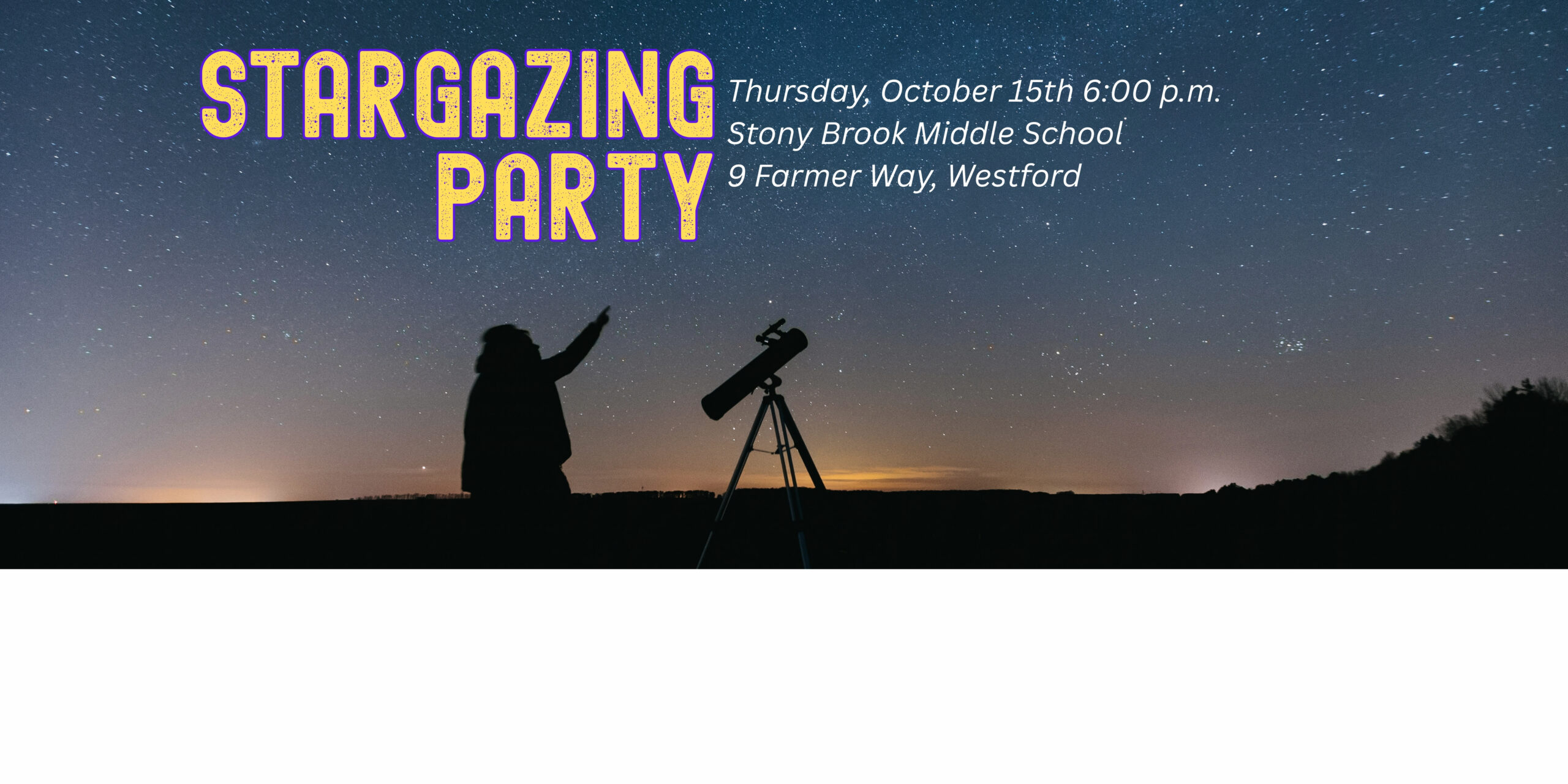 Stargazing Party